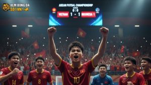 Futsal Việt Nam kiên cường: Đội tuyển U16 lội ngược dòng giành 1 điểm quý giá trước Indonesia tại giải Đông Nam Á